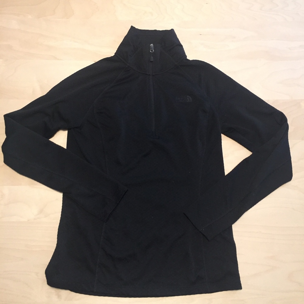 The North Face Black 1/4 Zip Jacket